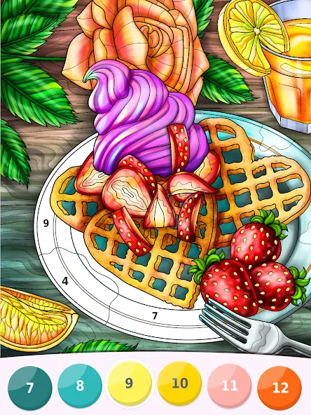 Relax: colorear por número screenshot 9