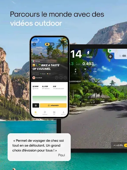 Kinomap : Pédalez Courez Ramez screenshot 10
