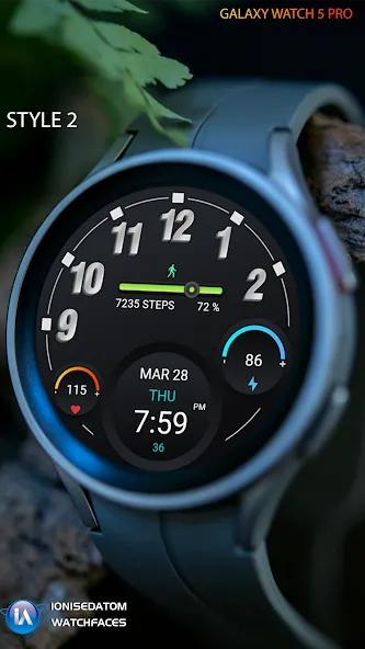 IA109 ANALOG DIGITAL WATCHFACE screenshot 2