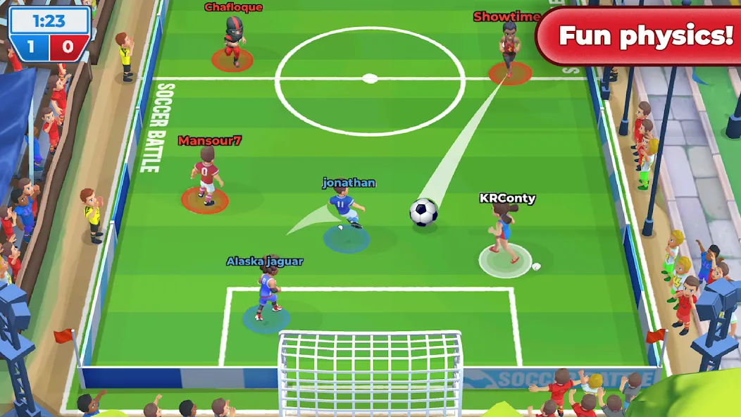 Soccer Battle - PvP Football screenshot 2