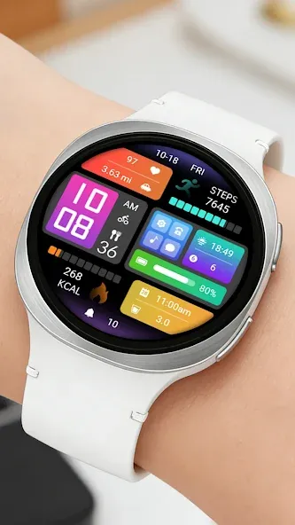 Colorful Homepage ZKin Watch screenshot 6