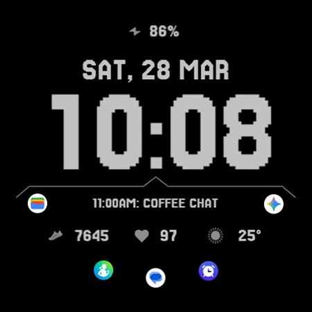 TVV Minimal 9 Watch Face screenshot 7