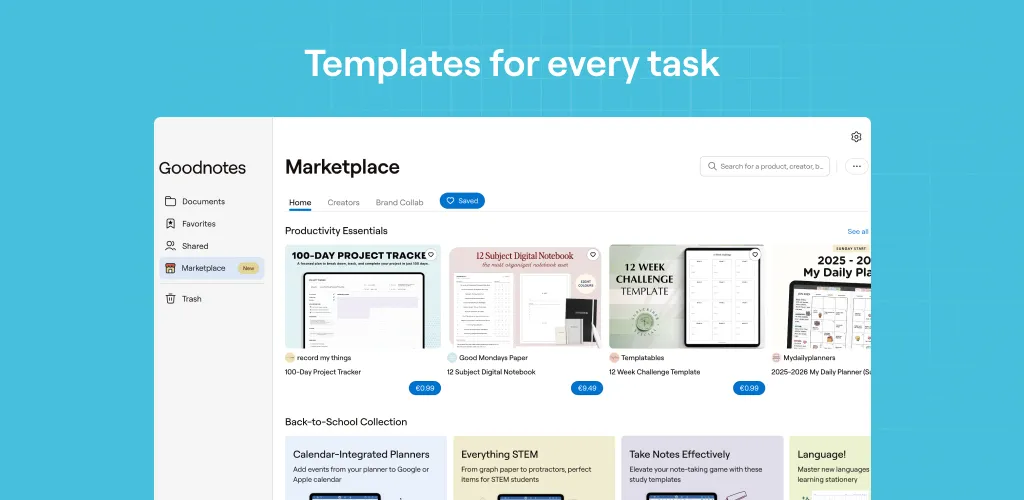 Goodnotes: AI Notes, Docs, PDF screenshot 7