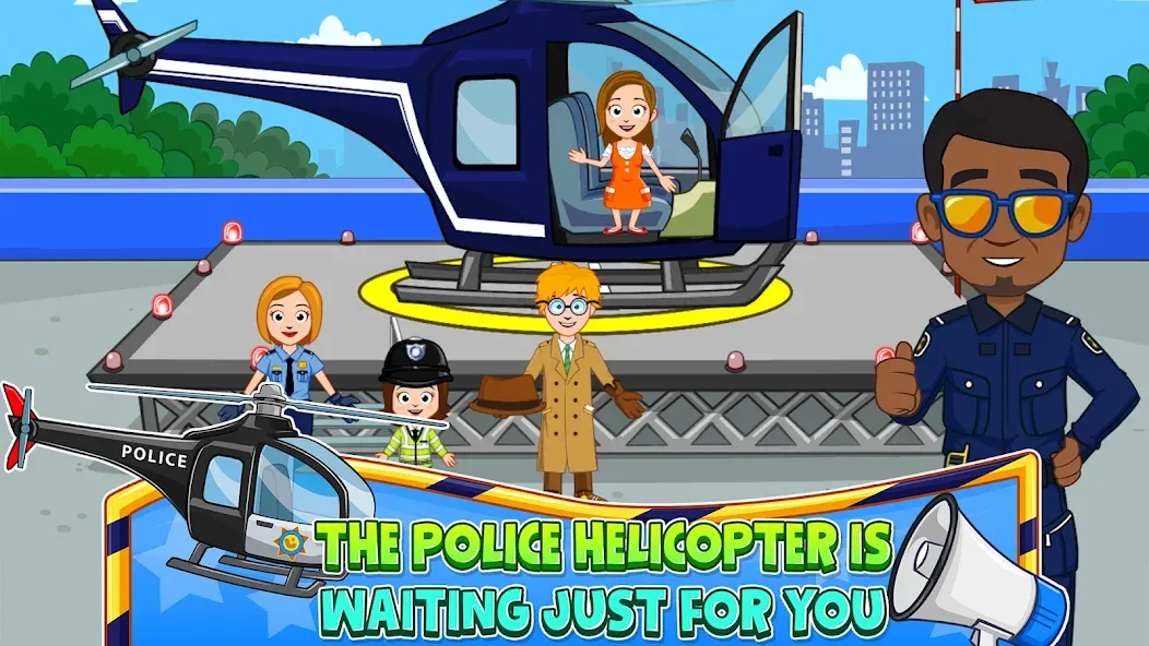 My Town: Police Games for kids screenshot 2