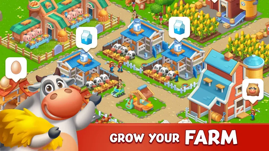 Farm City: Farming & Building screenshot 6