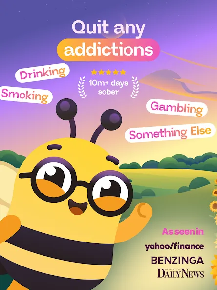 Sober Day Counter - Sunflower screenshot 8