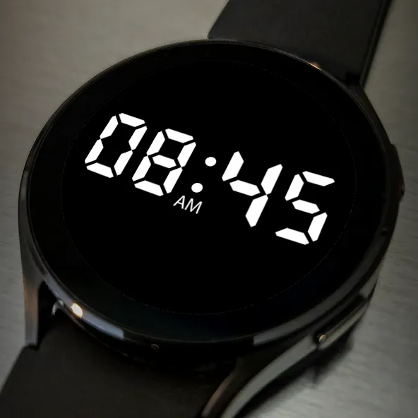 Key037 Digital Watch Face screenshot 3