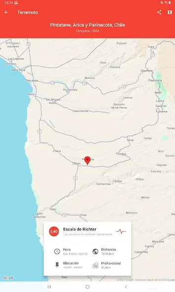 Mis Alertas de Terremotos screenshot 5