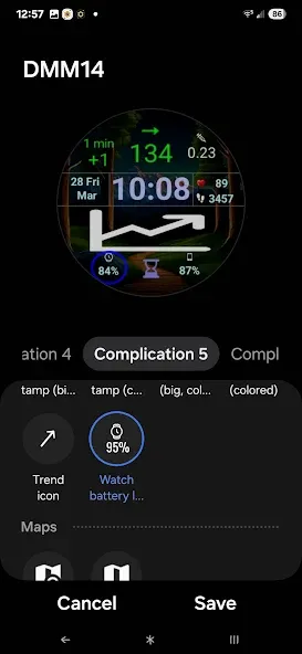 DMM14 Diabetic Watch Face screenshot 7