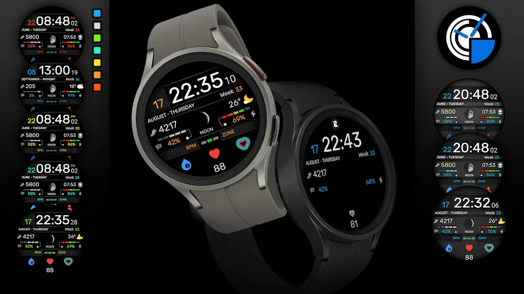 WaTchG003: Digital watch face screenshot 7