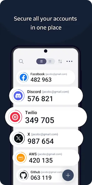 Twilio Authy Authenticator screenshot 2