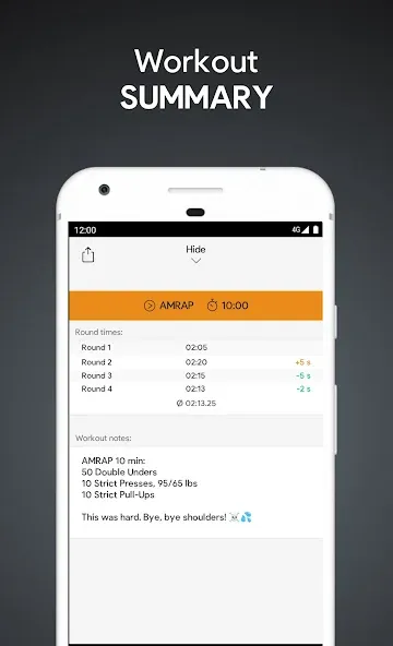 SmartWOD Timer - WOD timer screenshot 6