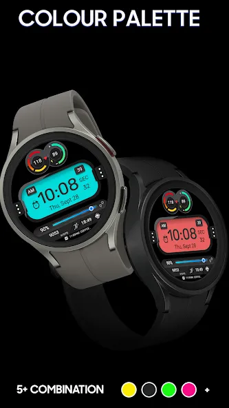 IA95 Digital Watchface screenshot 4