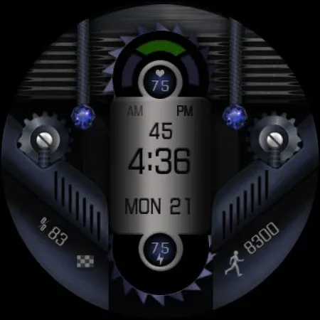 W-Design WOS063 - Watch Face screenshot 3