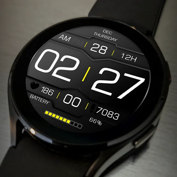 Key120 Digital Watch Face screenshot 4