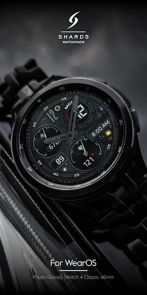 SH004 Watch Face, WearOS watch screenshot 3