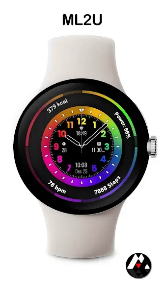 ML2U 165 Watch Face screenshot 1