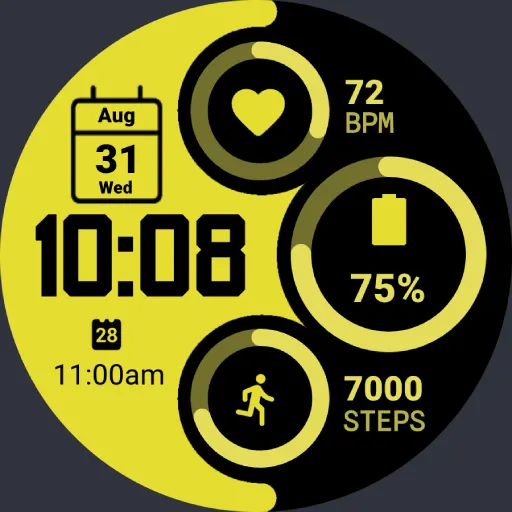 MPW01 Digital Watch Face screenshot 10