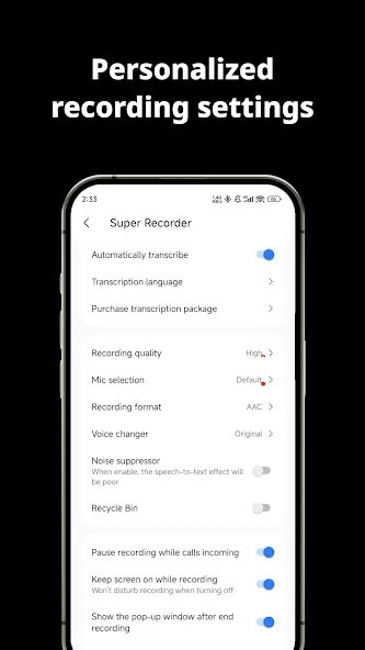 Voice Recorder Audio Sound MP3 screenshot 8