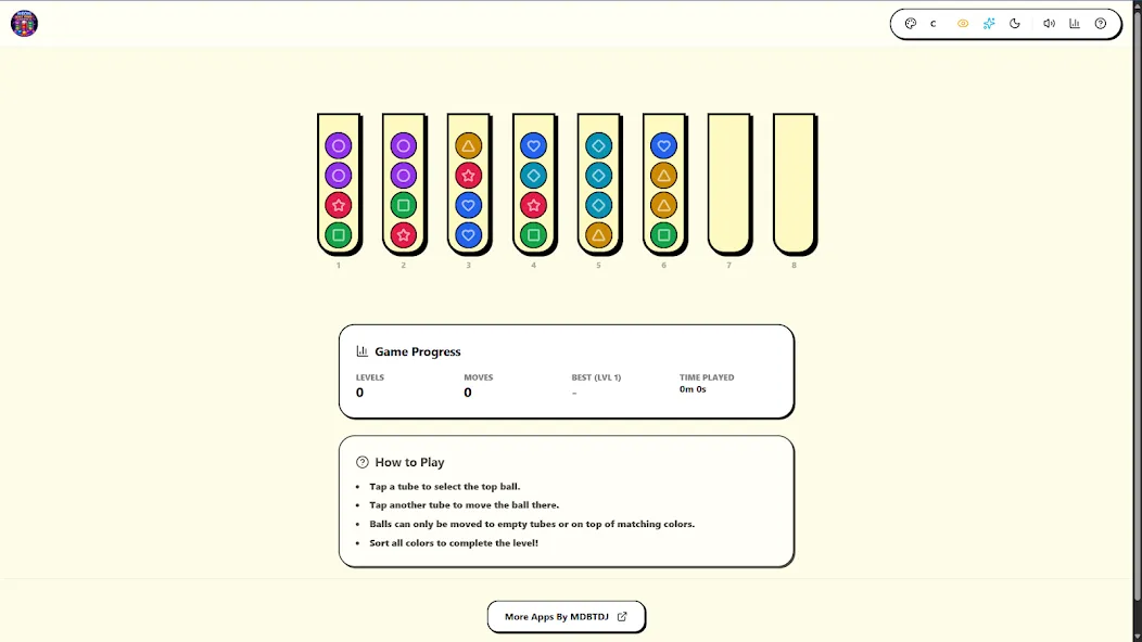 Ball Sort Color Sort Offline screenshot 32