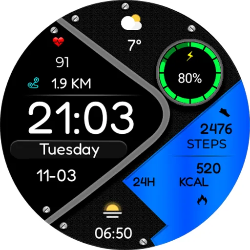 WHISPER HOLDINGS Watch Face screenshot 14