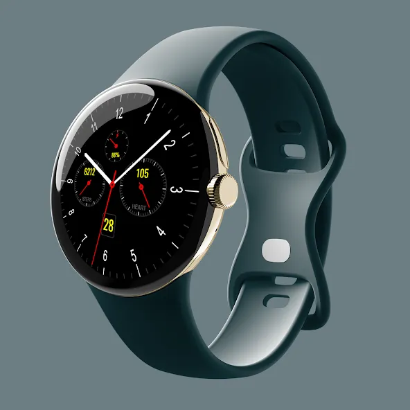 Analog MINUM Watch face screenshot 3