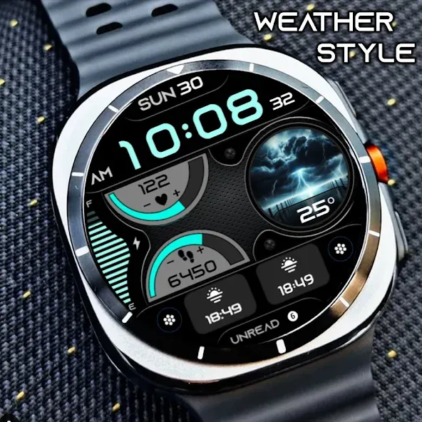 Lunar Moon Phase Digital ECO45 screenshot 2
