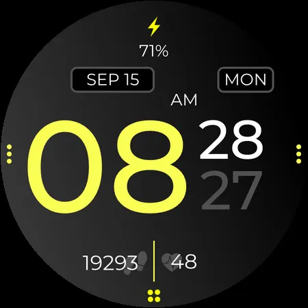 Digital Time Watch Face screenshot 10