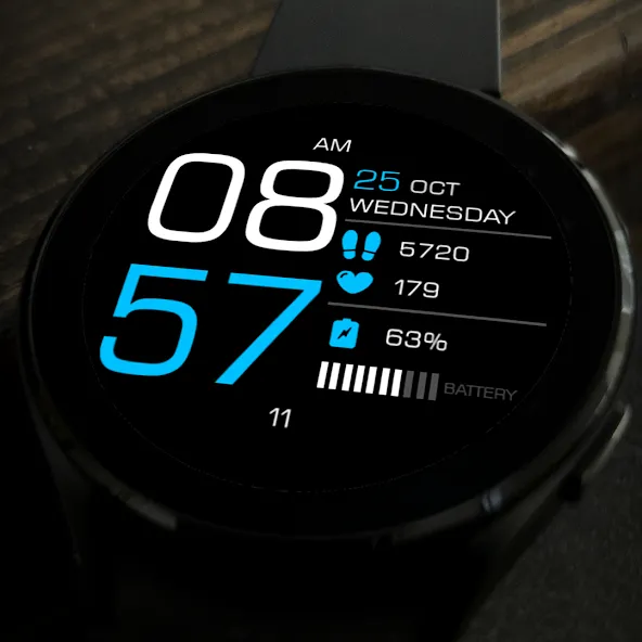Key094 Simple Watch Face screenshot 6