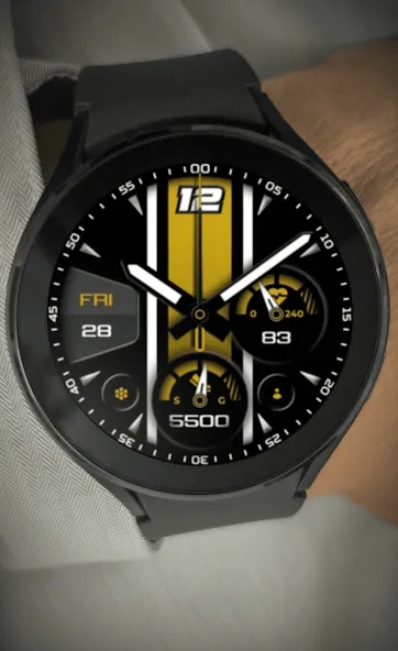 Stripes - YELE | watch face screenshot 1