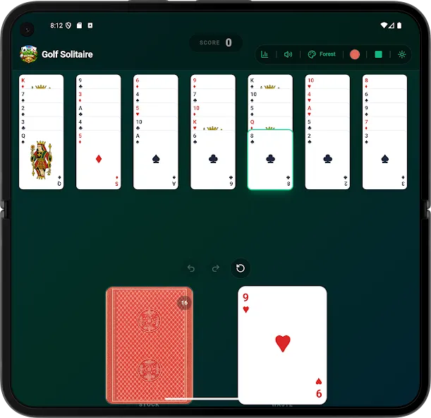 Golf Solitaire Offline Master screenshot 18