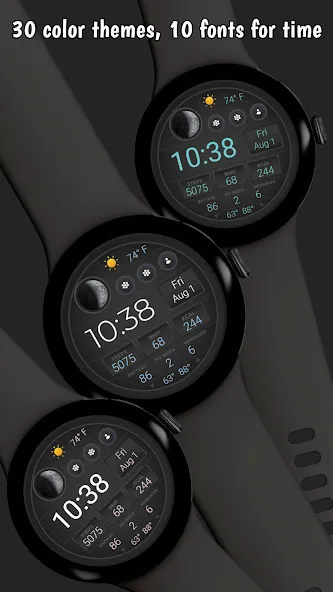 SWF Digital Mastery Watch face screenshot 4