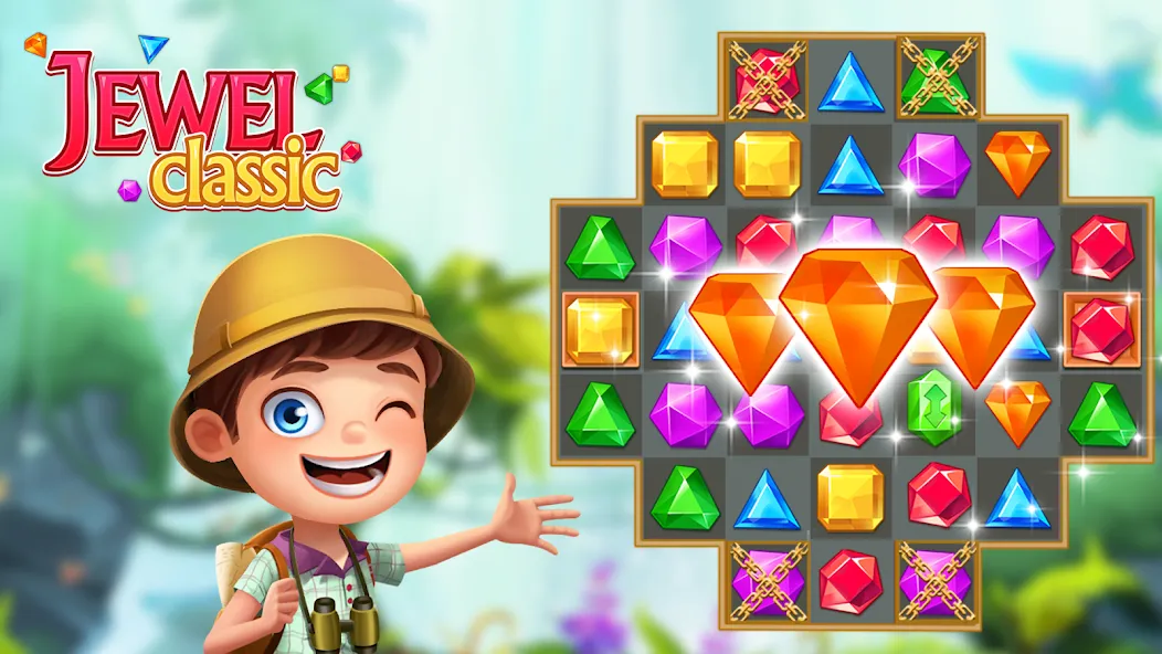 Jewels Classic - Crush Jewels screenshot 5