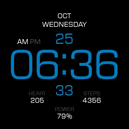 Key104 Digital Watch Face screenshot 25