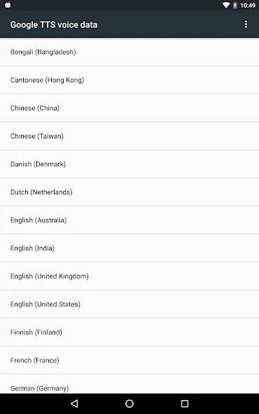 Speech Recognition & Synthesis screenshot 6