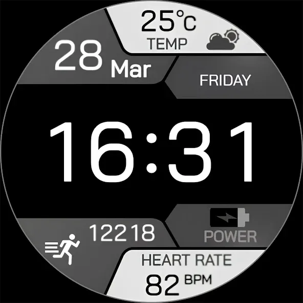Wave Fury Watch Face screenshot 30