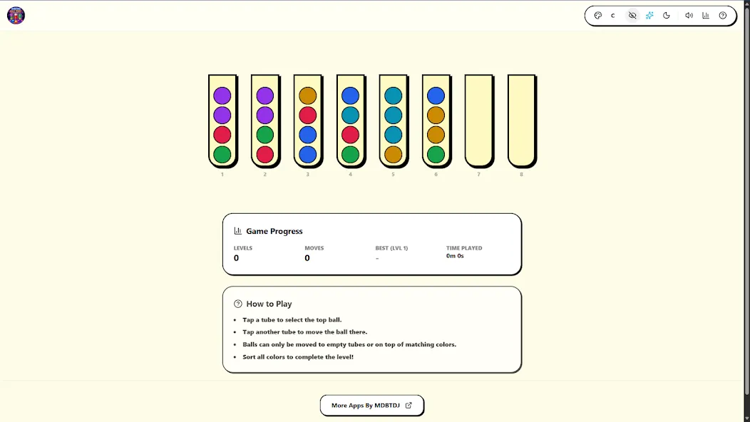 Ball Sort Color Sort Offline screenshot 26
