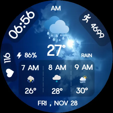 Hourly Weather for Wear OS screenshot 20
