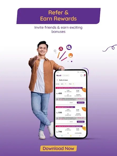 Ncell App: Recharge, Buy Packs screenshot 10