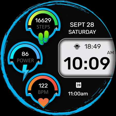 IA117 Digital Watchface screenshot 13