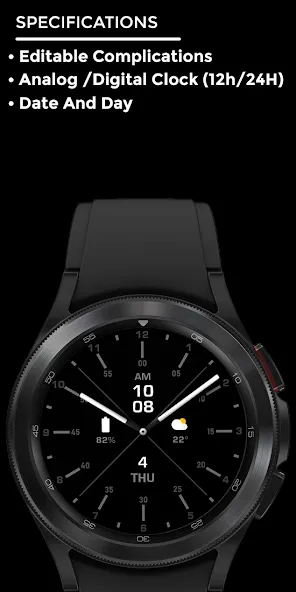 Interinight - watch face screenshot 4