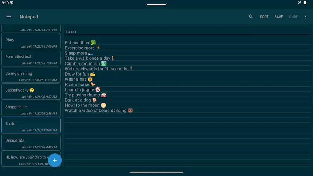 Notepad - simple notes screenshot 18