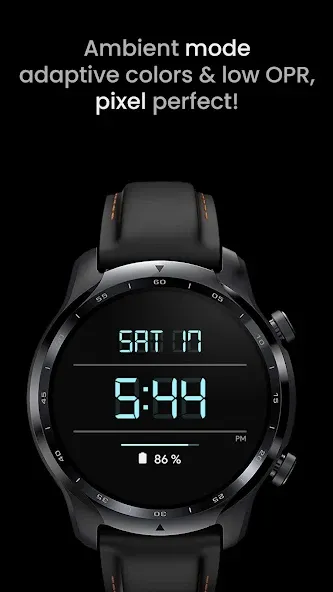 LCD Digital: Watch face screenshot 4