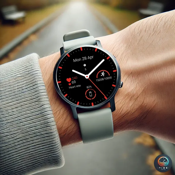Clear Digits Watch Face screenshot 4