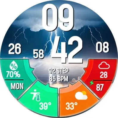 N-SPORT530 Digital Watch Face screenshot 12