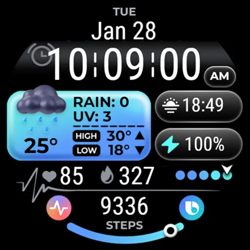 Weather Watch Face - OMG 101 screenshot 27