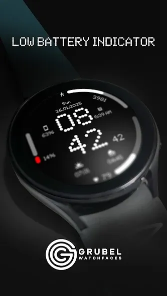 GRBL Nothing Bars V Watchface screenshot 5