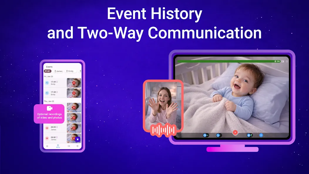 Baby Monitor Nani: Secure Cam screenshot 22