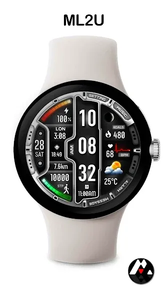 ML2U 273 Watch Face screenshot 1