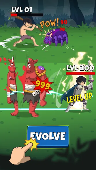 Hero Hero Clicker - Idle RPG screenshot 2